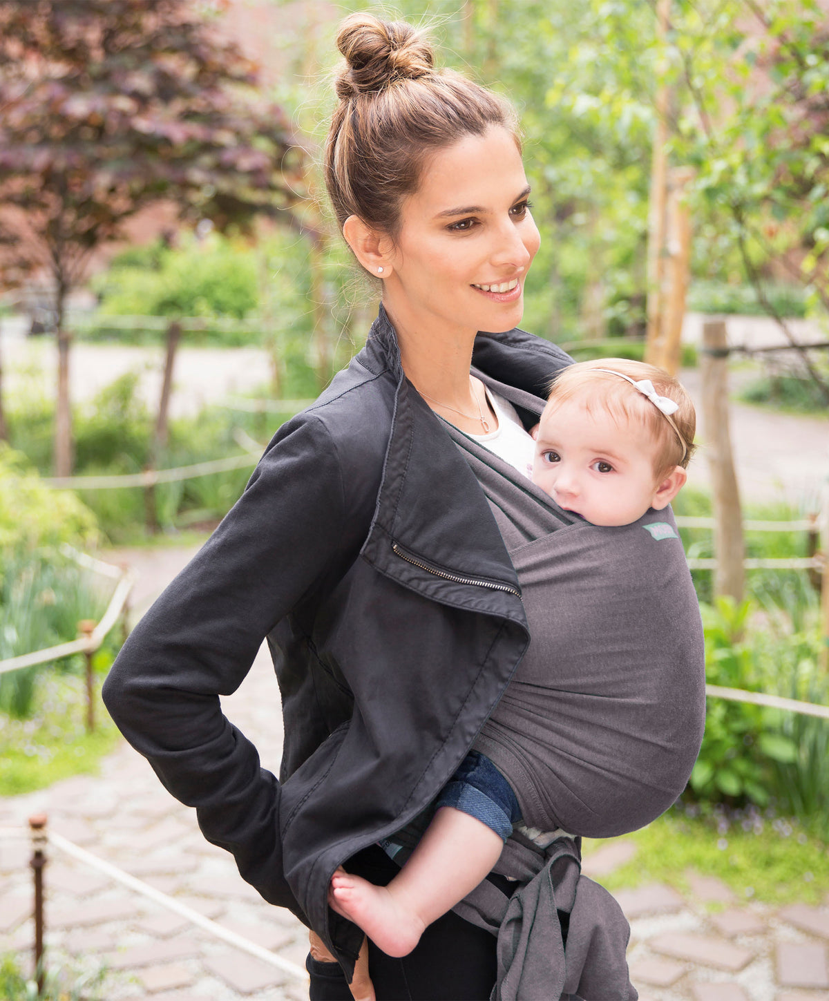 Moby Classic Baby Wrap - Slate