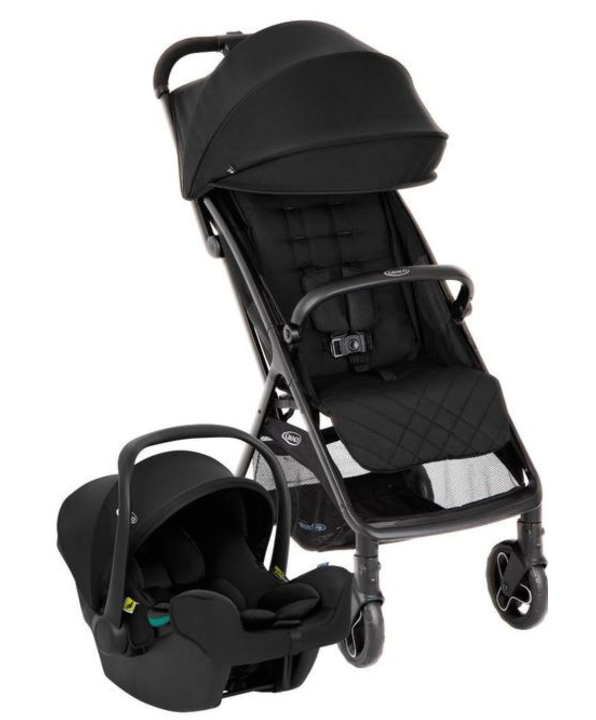 Graco Arris™ Pushchair Bundle with SnugLite™ i-Size R129 Infant Car Seat – Night Sky
