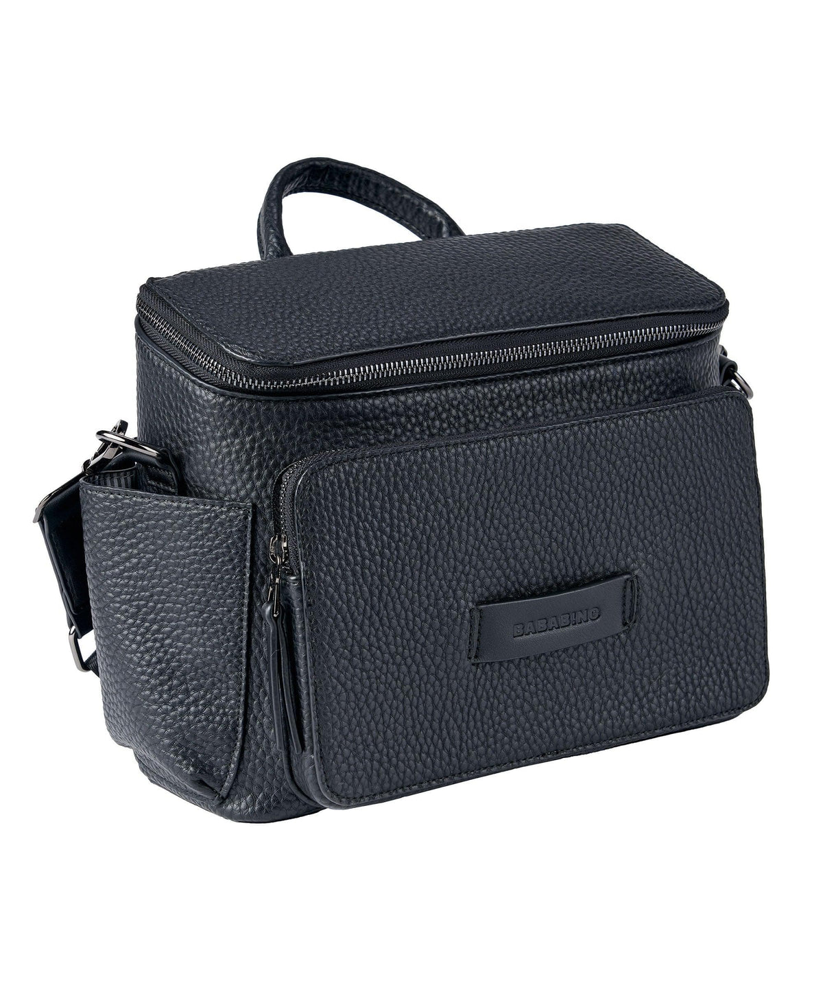 Bababing! Changing Bags Bababing Isla Cross Body Vegan Leather Daypac - Black