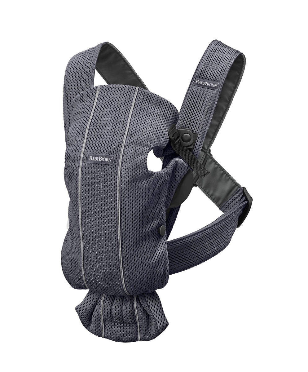 BabyBjörn Baby Carrier Mini 3D Mesh - Anthracite – Mamas & Papas UK