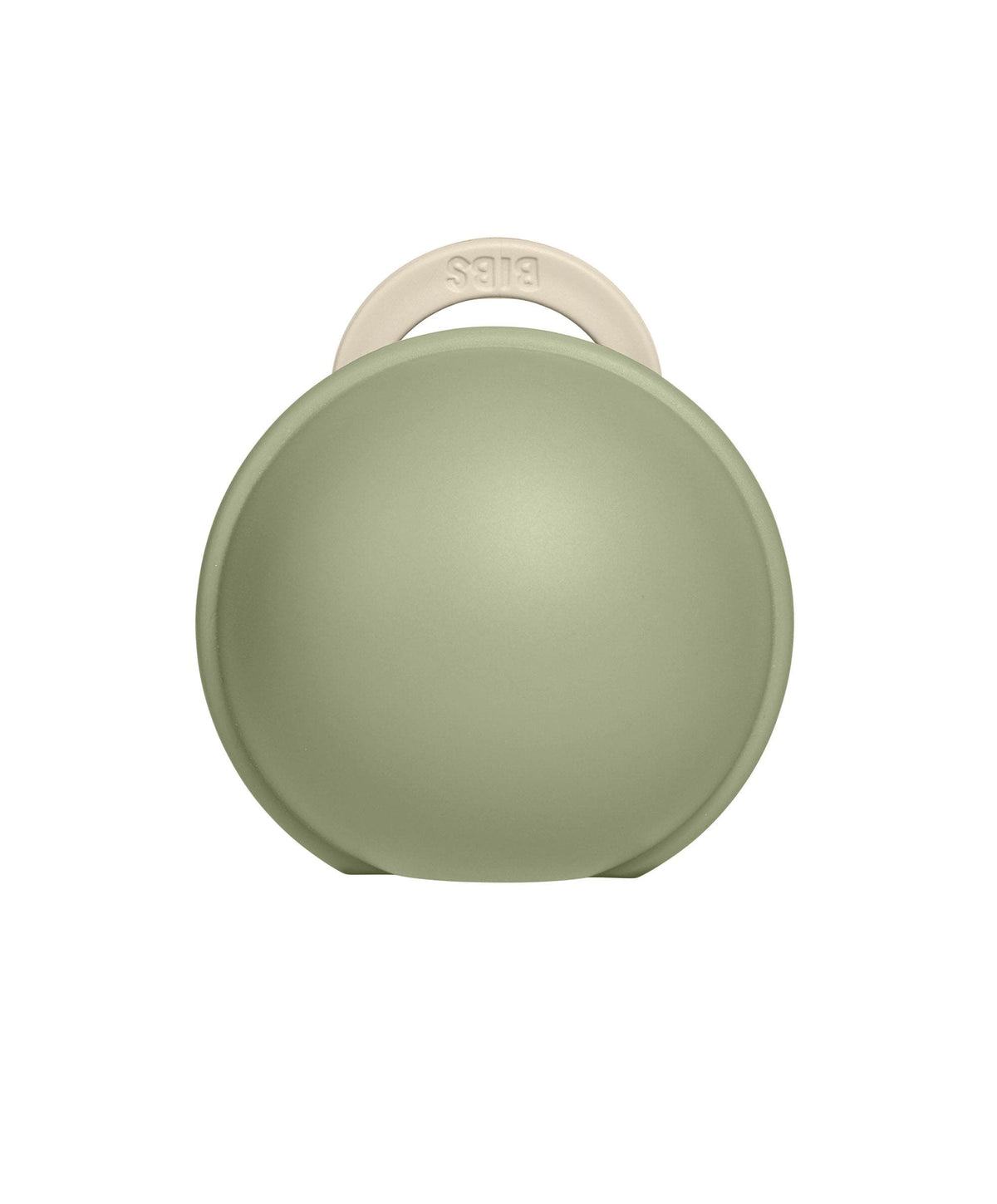 Bibs World Soothers BIBS Colour Pacifier Round Latex Size 1 Ivory & Pacifier Case Mini - Sage