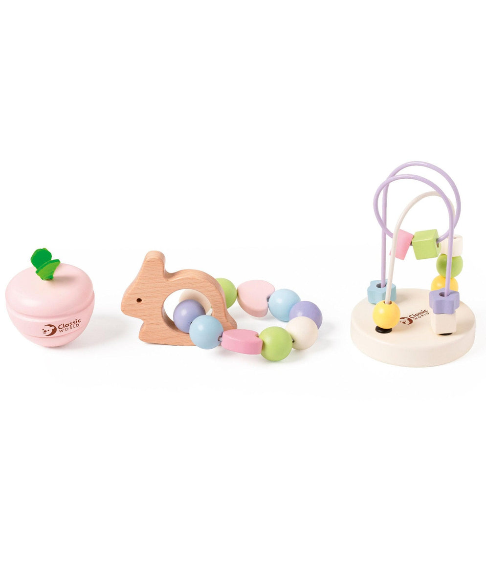 Classic World Mara Baby Wooden Toys Set – Mamas Papas UK