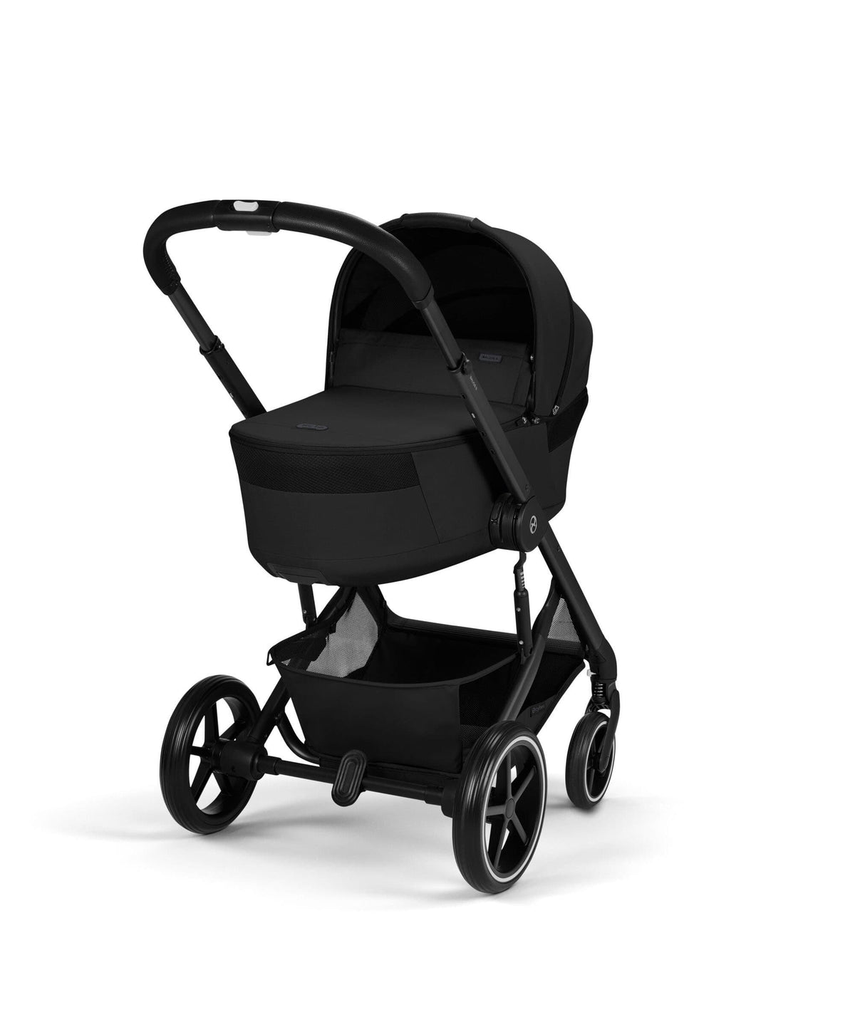 Cybex Pushchairs Cybex Balios S Lux Pushchair & Folding Carrycot - Moon Black