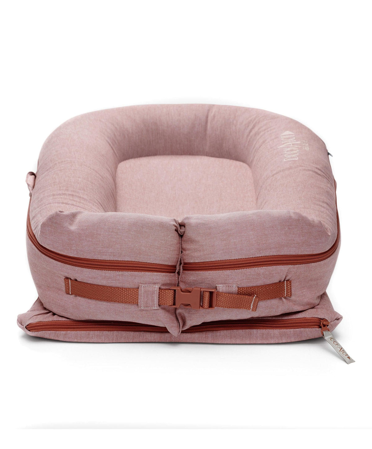 Dockatot Baby Nests Dockatot Deluxe+ Dock - Ginger Chambray