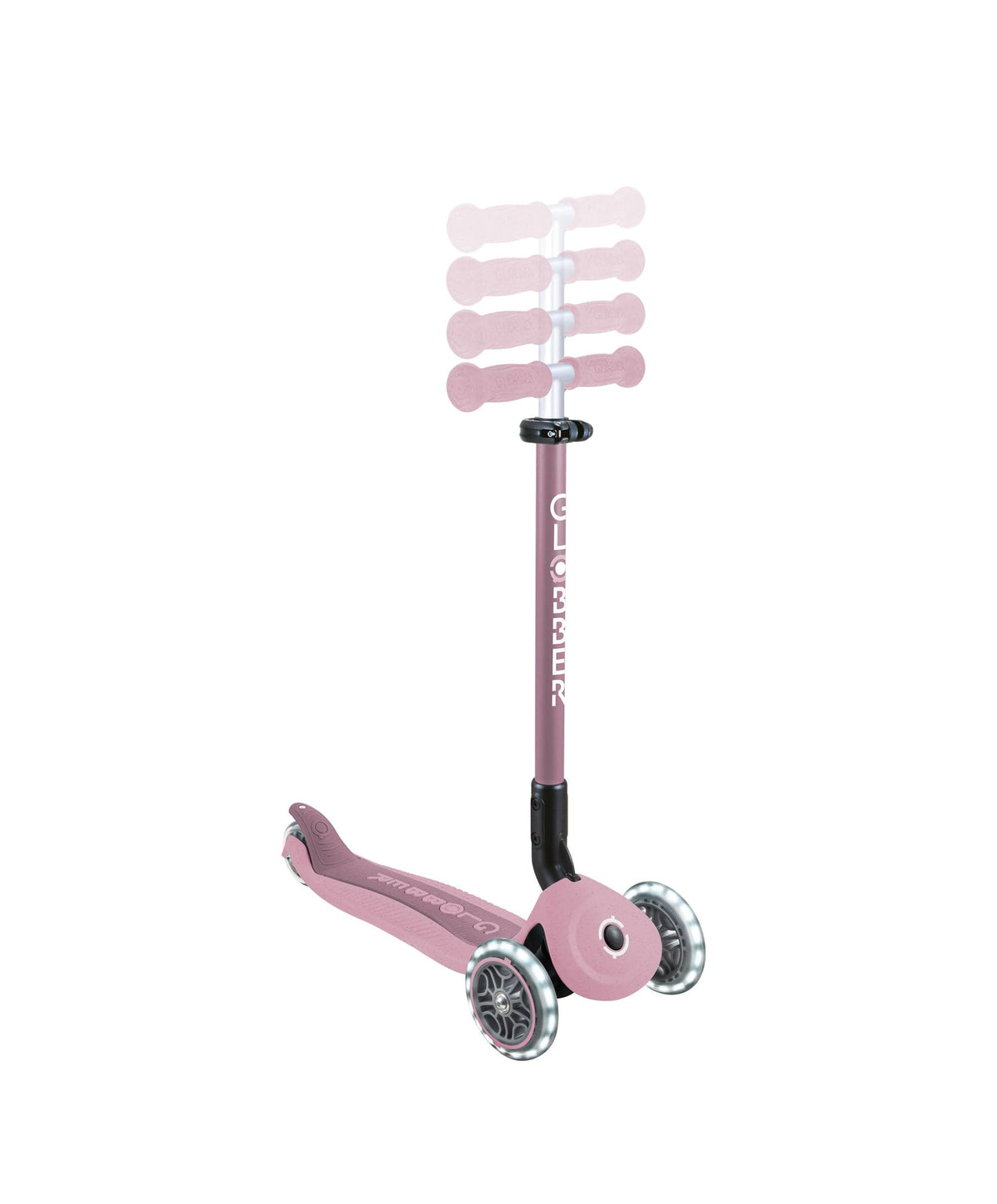 Globber Outdoor Play Globber Go Up Active Lights Eco - Berry