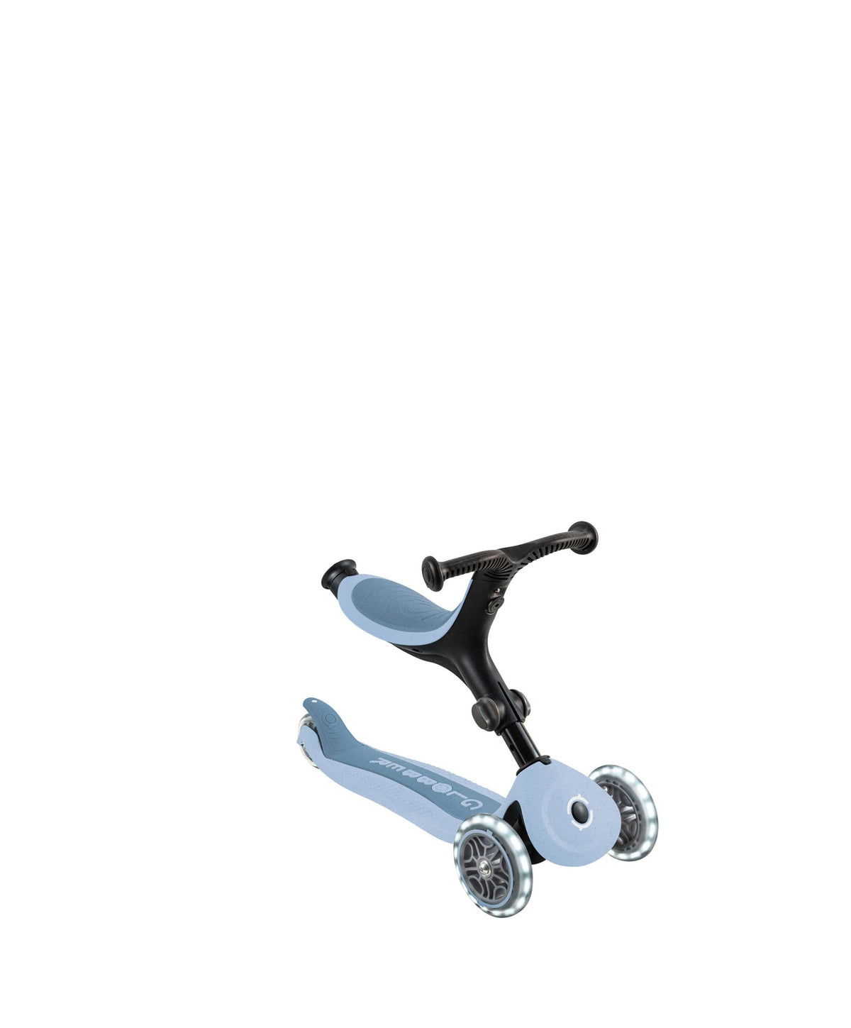 Globber Outdoor Play Globber Go Up Active Lights Eco - Blueberry