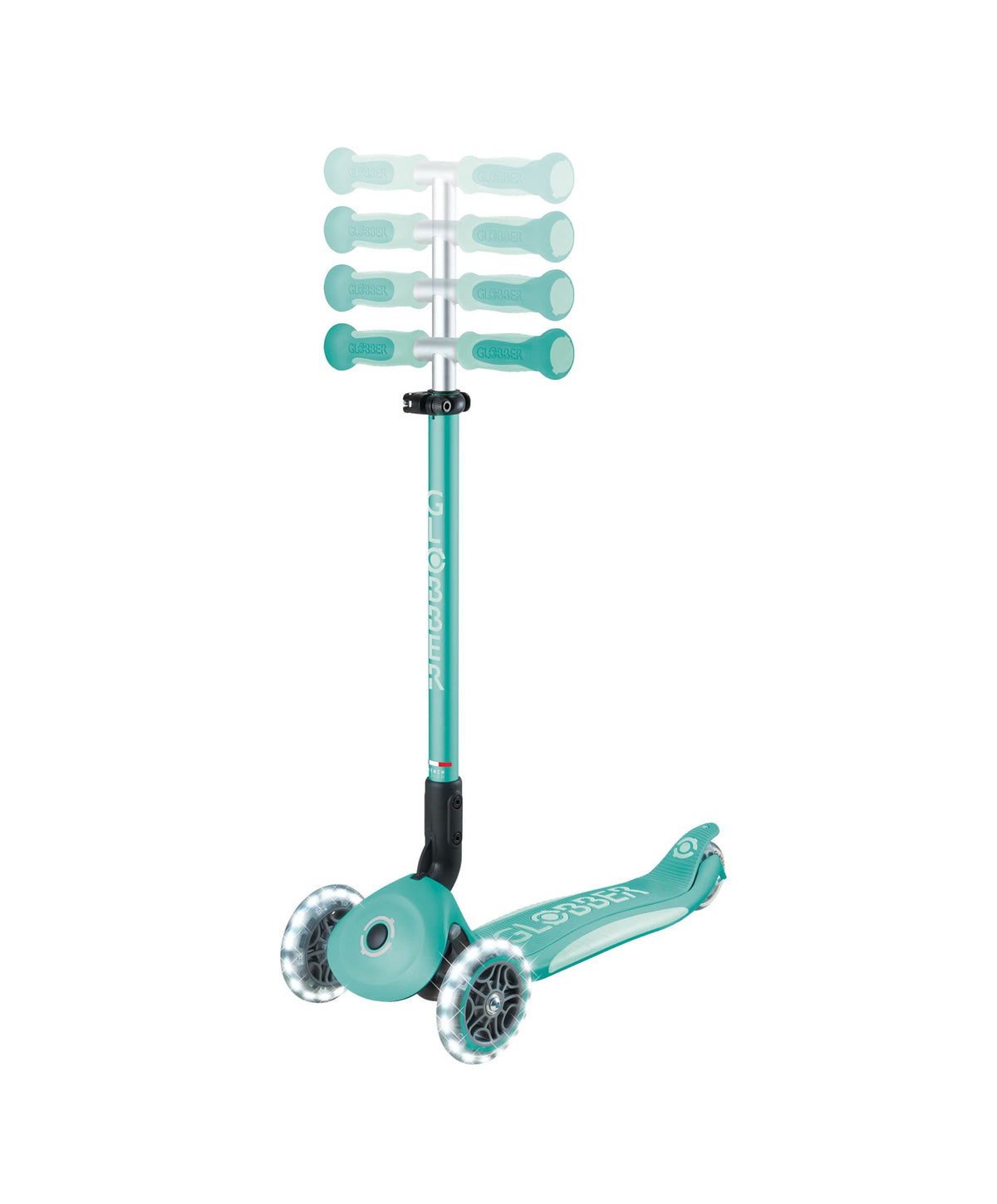 Globber Ride on Toy Globber Go Up Deluxe Lights - Mint