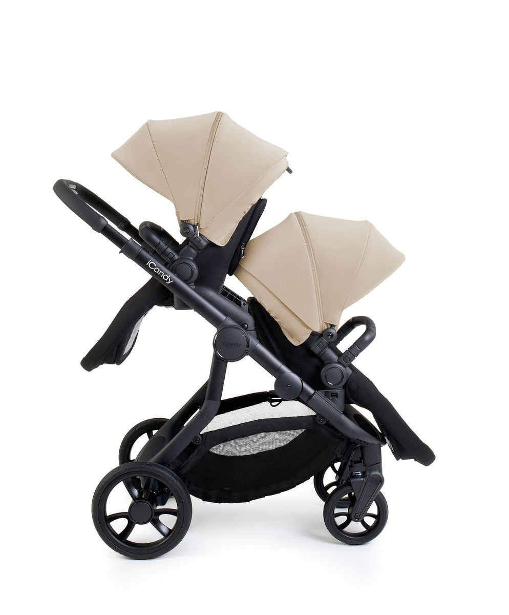 iCandy Orange 4 Double Pushchair – Latte – Mamas & Papas UK