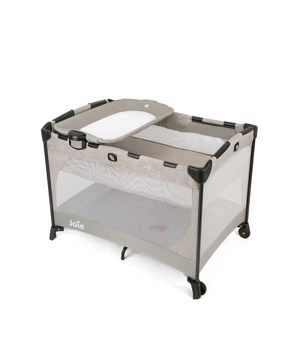 Joie Commuter Change™ Travel Cot Speckled Grey