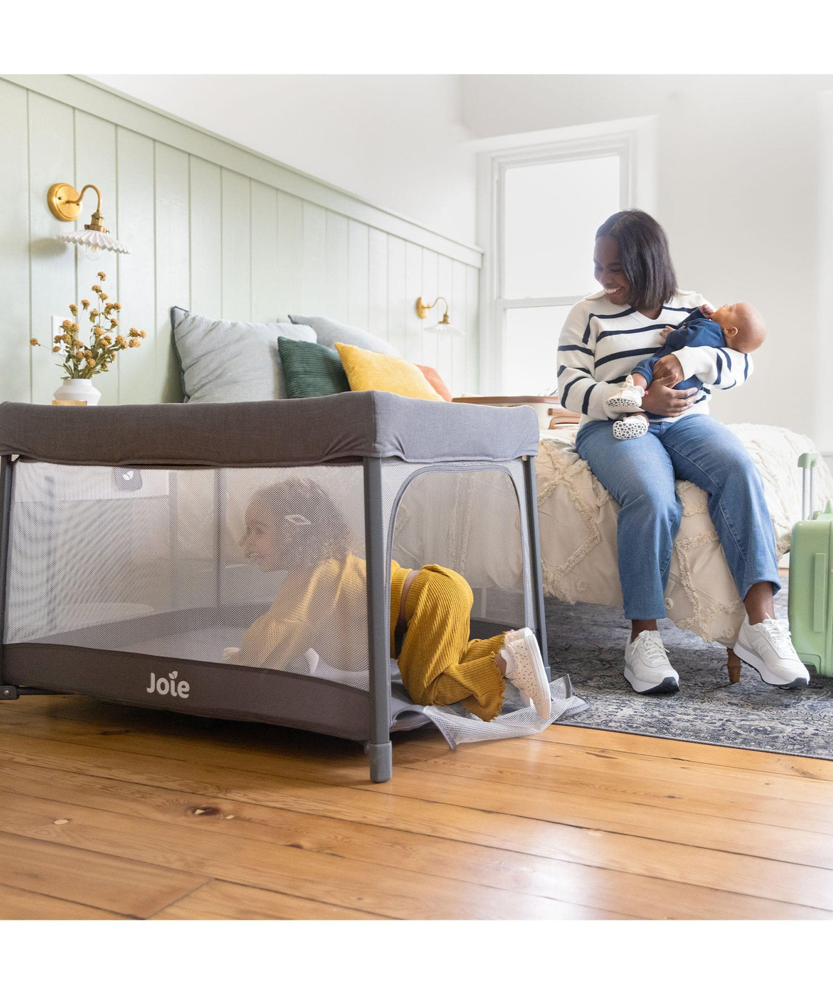 Joie Travel Cots Joie amigo Travel Cot - Thunder