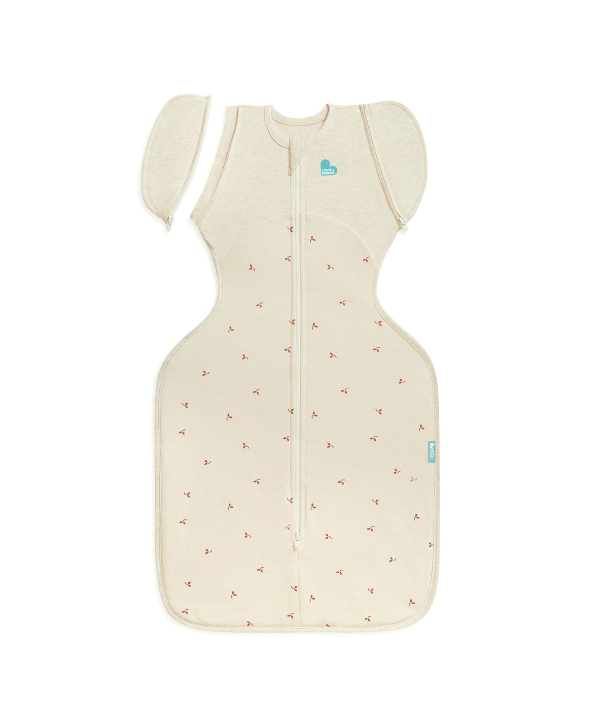 Love to Dream Dreampod Sleep Bags & Swaddling Love to Dream™ Swaddle Up™ Transition Bag (1.5 Tog) Medium - Twigs Oatmeal