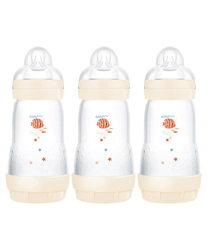 Mam Bottle Feeding MAM Easy Start Anti-Colic 260ml Bottle - 3pk Taupe