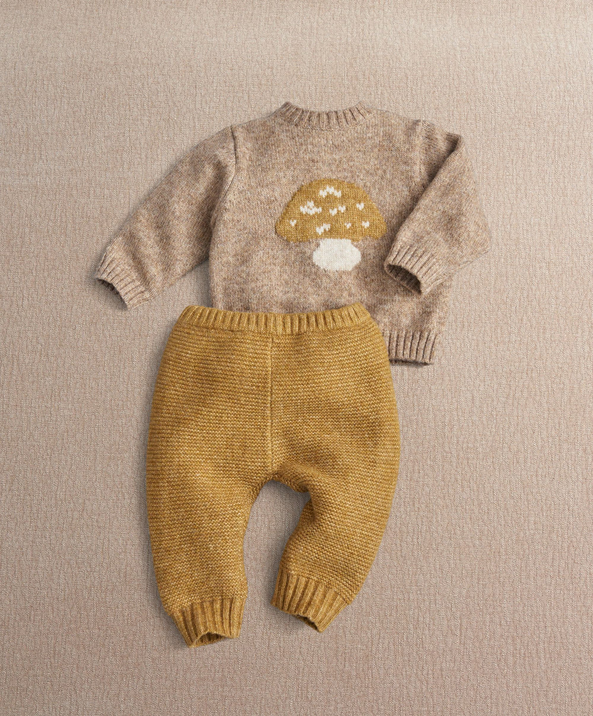 Mamas & Papas 2pc Set Toadstool Cardigan & Leggings Set