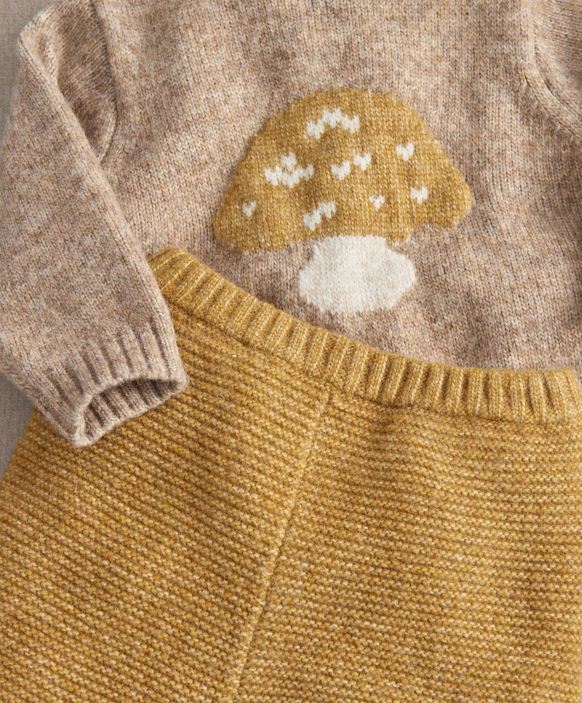 Mamas & Papas 2pc Set Toadstool Cardigan & Leggings Set
