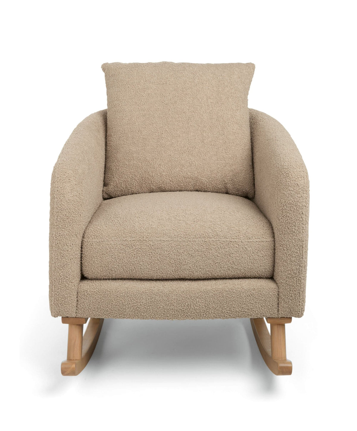 Mamas & Papas Alma Nursing Chair & Stool - Fawn Boucle