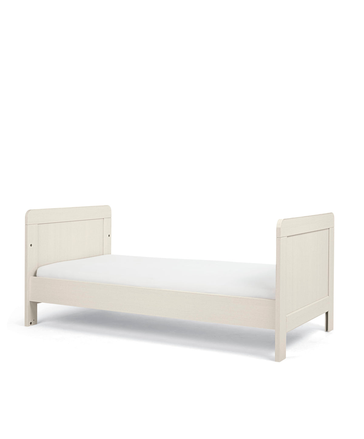 Mamas & Papas Atlas Nursery Furniture Set & Essential Airflow Pocket Spring Cotbed Mattress Bundle - Stone