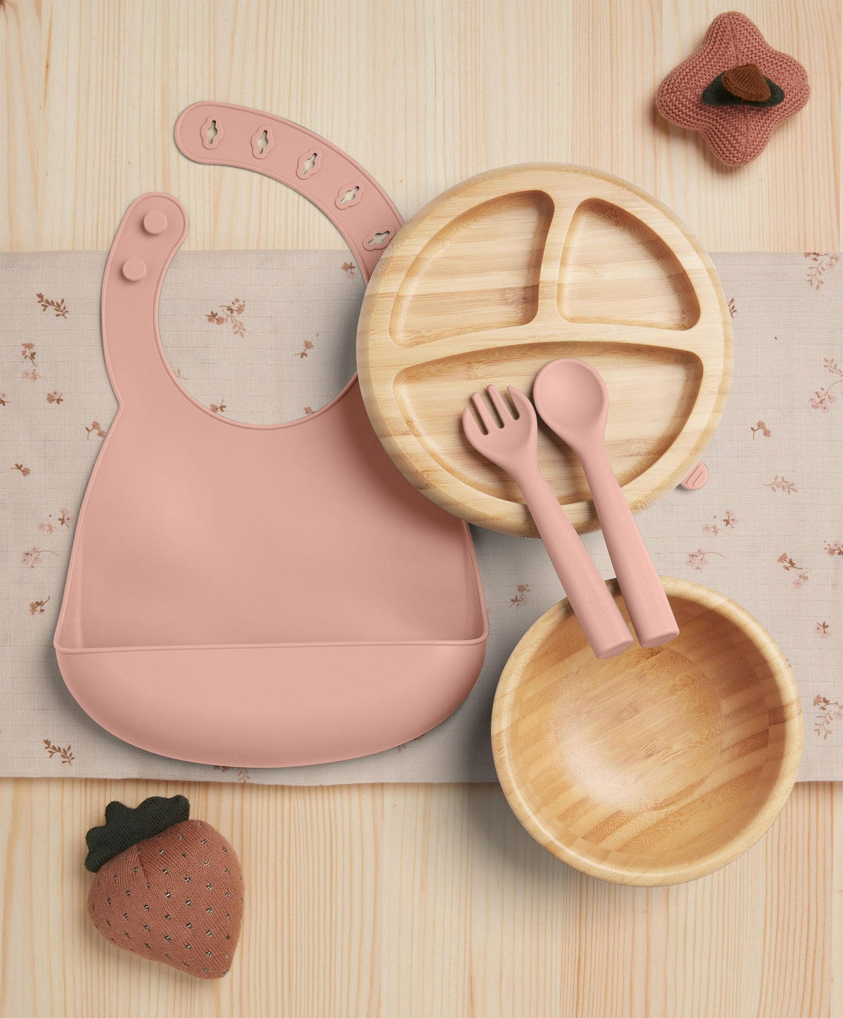 Mamas & Papas Baby Weaning First Mealtime Bamboo Set - Melba