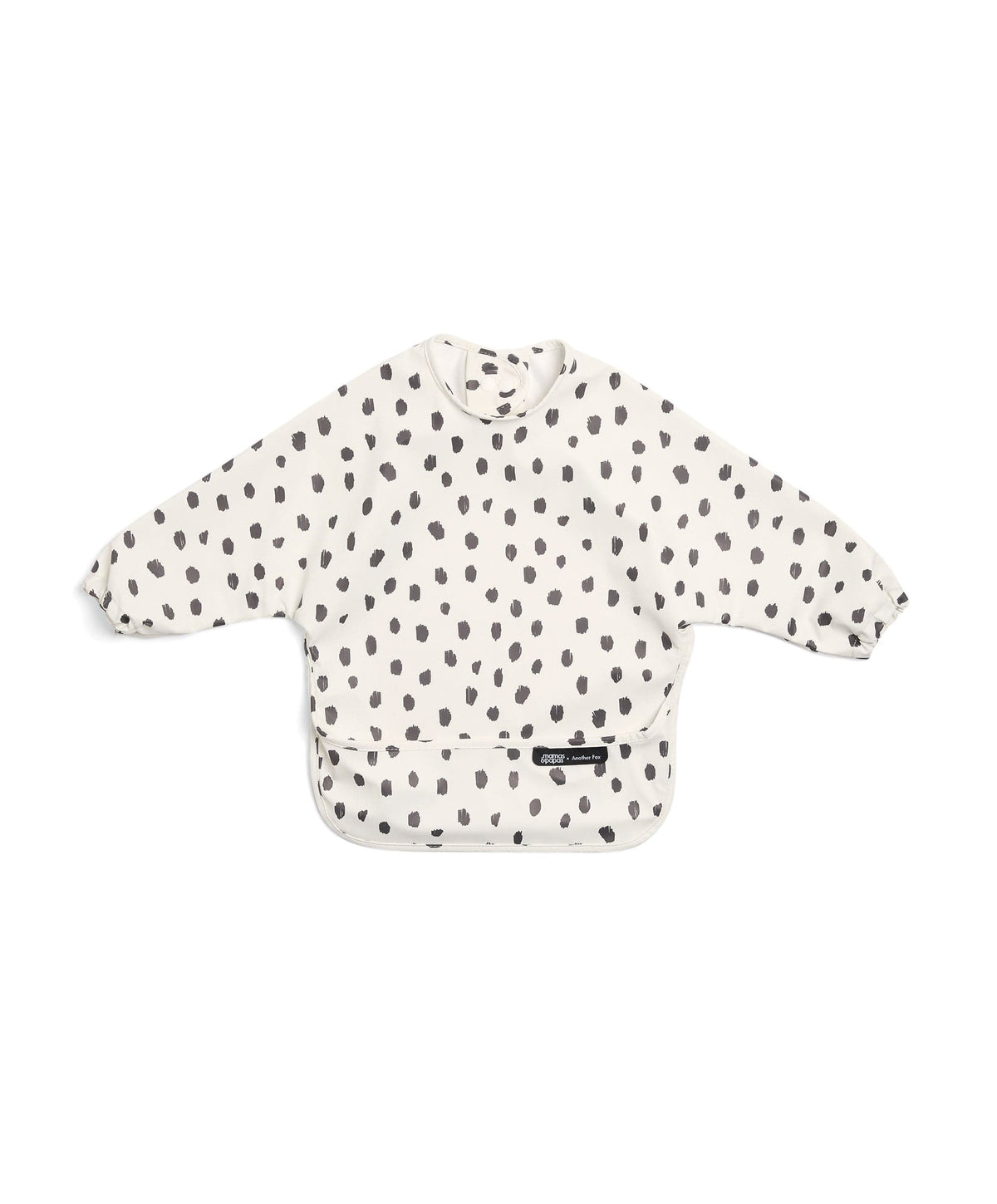 Mamas & Papas Baby Weaning Mamas & Papas X Another Fox 2PK Long Sleeved Bibs - Faces/Cheetah Spot