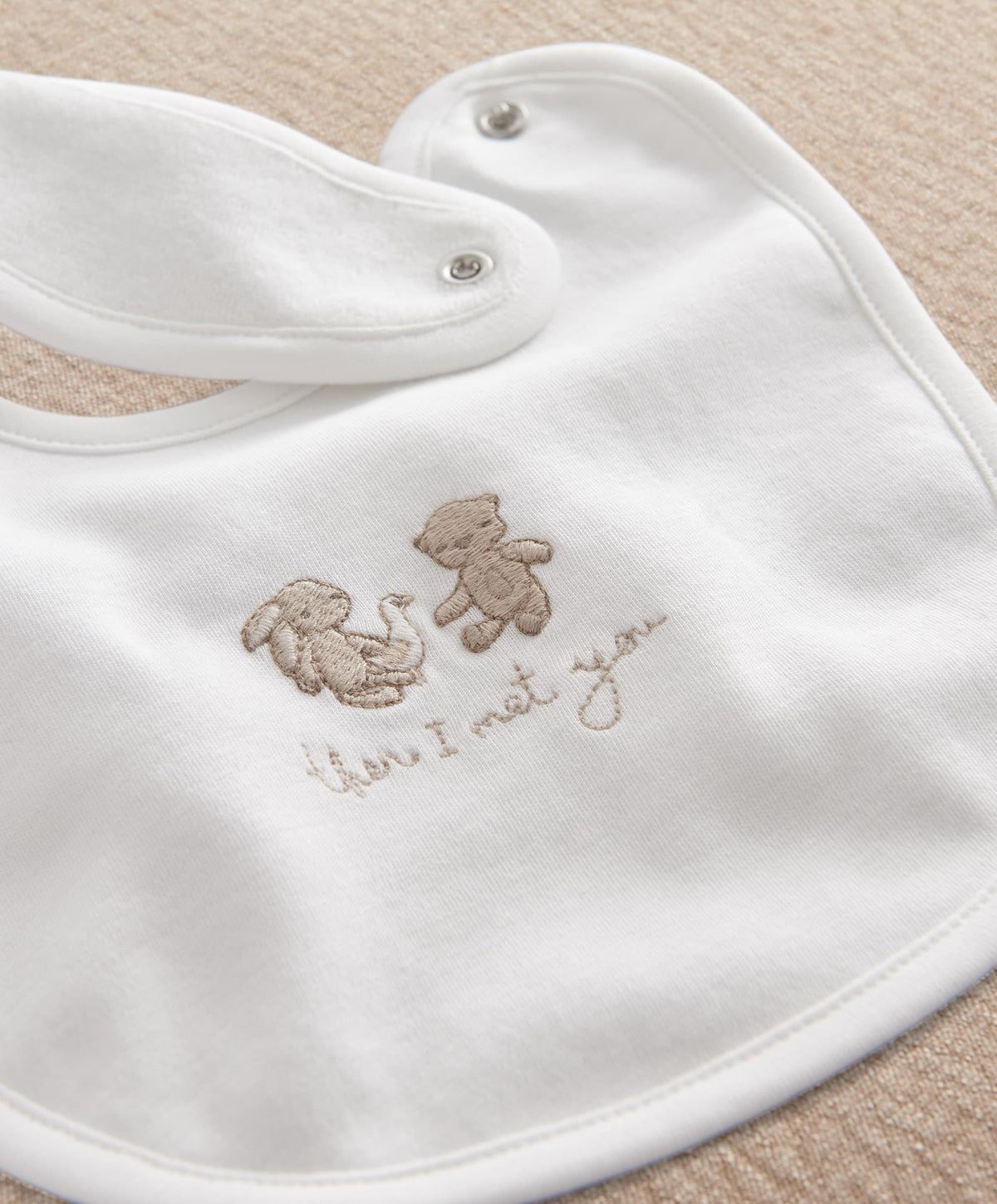 Mamas & Papas Bibs & Muslins Blank Celebration Print Bibs (Pack of 3)