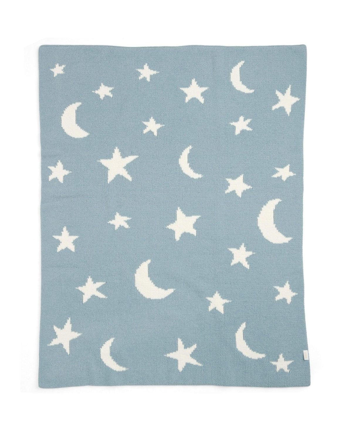 Mamas & Papas Blankets Chenille Blanket - Blue Moon/Star