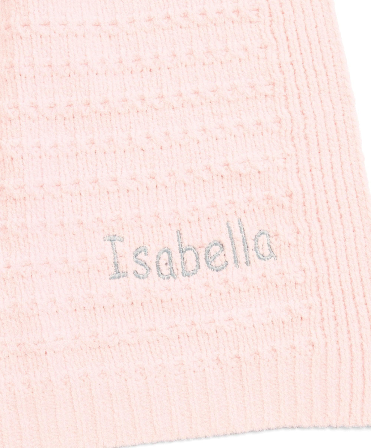 Mamas & Papas Blankets Chenille Blanket - Pink Stripe