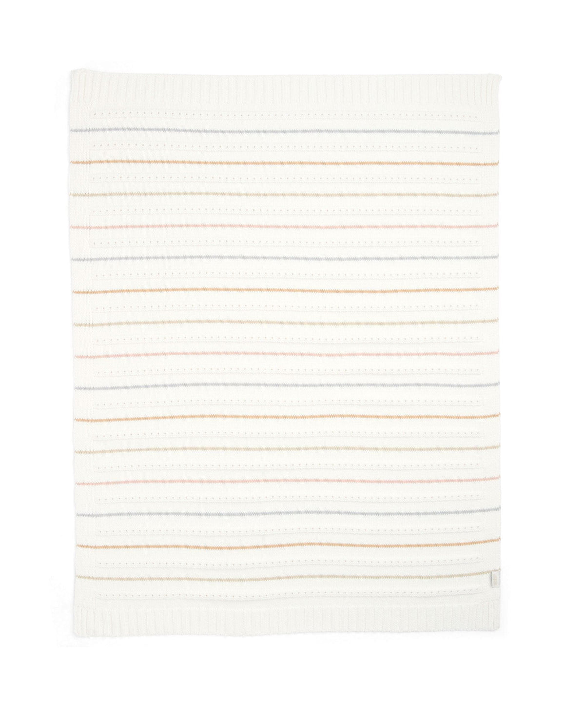 Mamas & Papas Blankets Knitted Blanket - Neutral Stripe