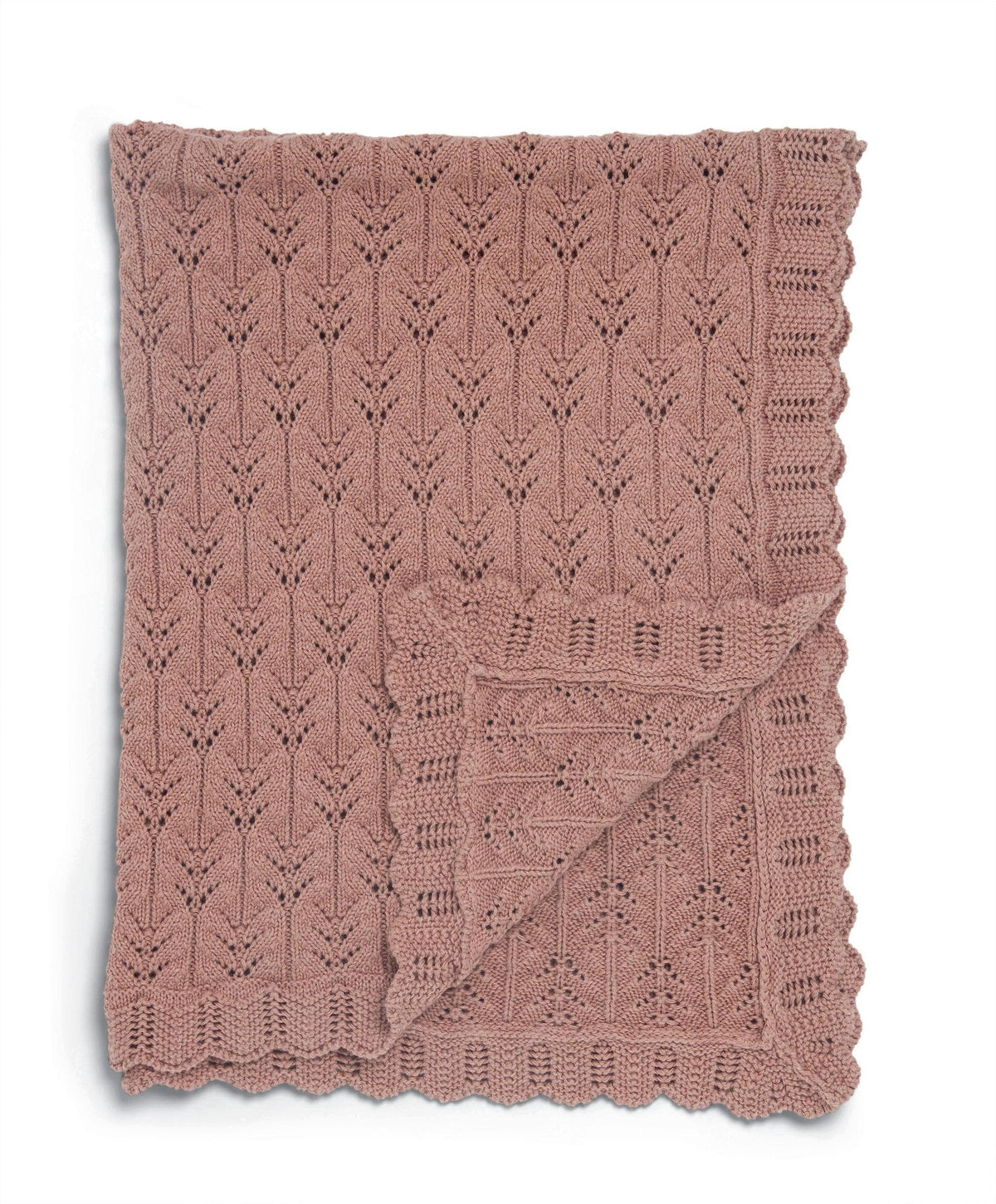 Mamas & Papas Blankets Welcome To The World Knitted Blanket - Wildflower