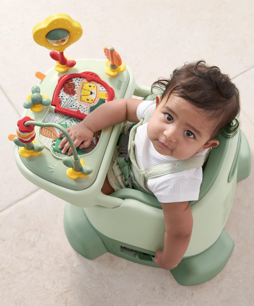 Bug 3-in-1 Floor Booster Seat Eucalyptus – Mamas Papas UK