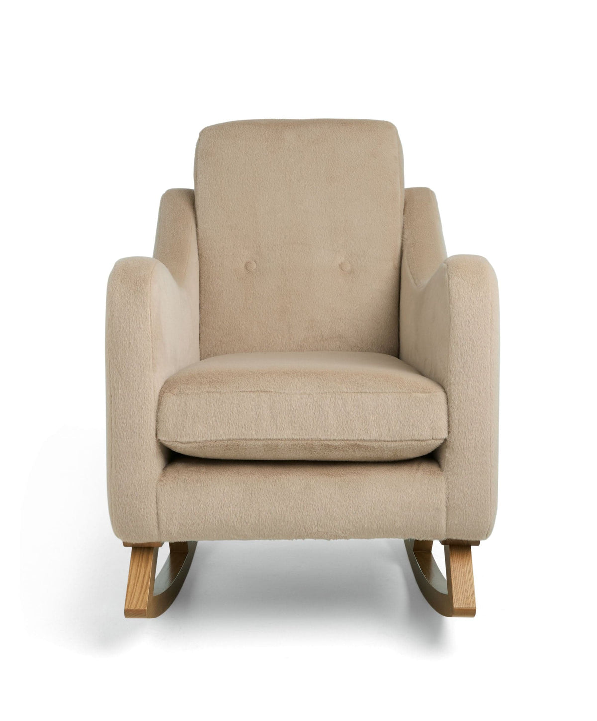 Mamas & Papas Bowdon Nursing Chair & Footstool Set - Almond Sherpa
