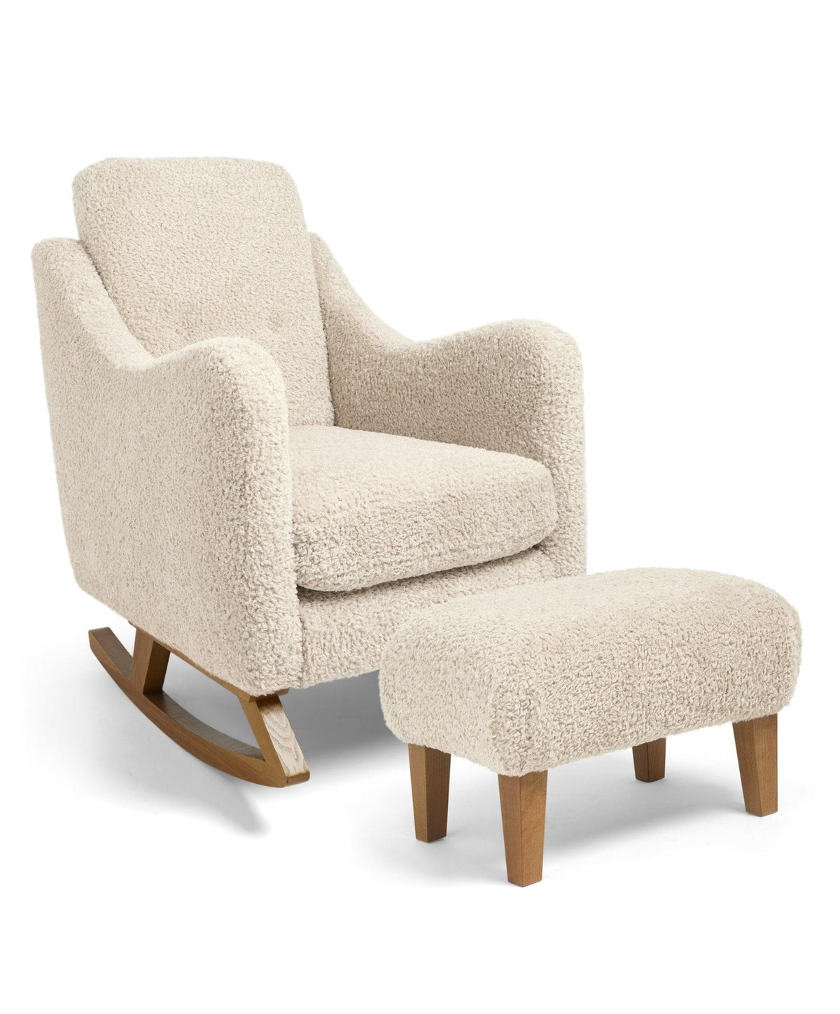 Mamas & Papas Bowdon Nursing Chair & Footstool Set - Biscuit Teddy
