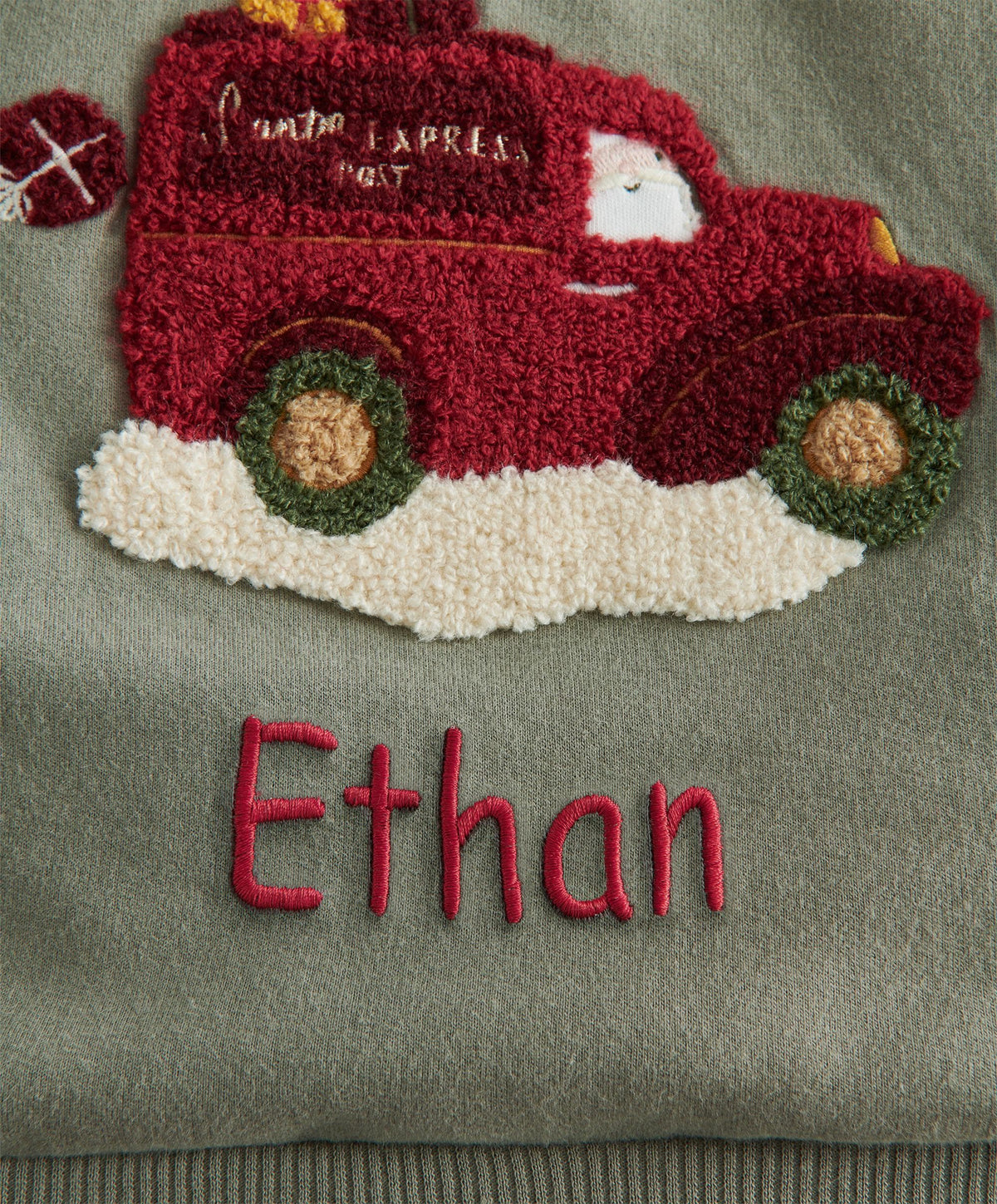 Mamas & Papas Christmas Santa Delivery Van Sweatshirt