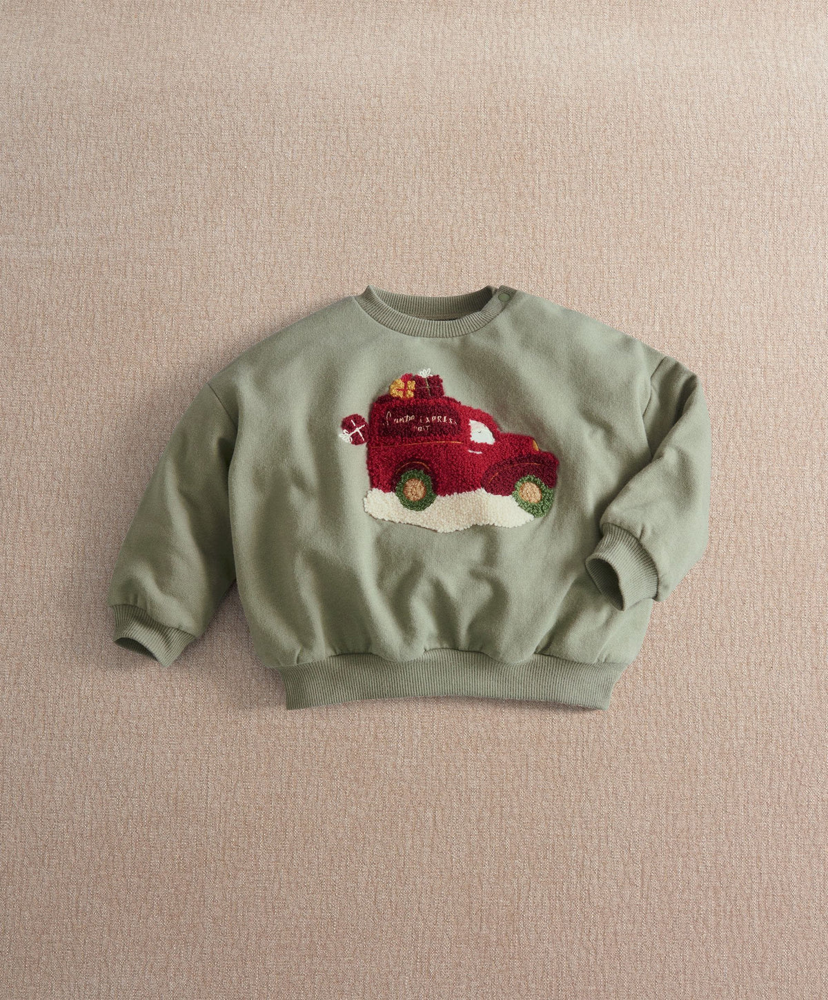 Mamas & Papas Christmas Santa Delivery Van Sweatshirt