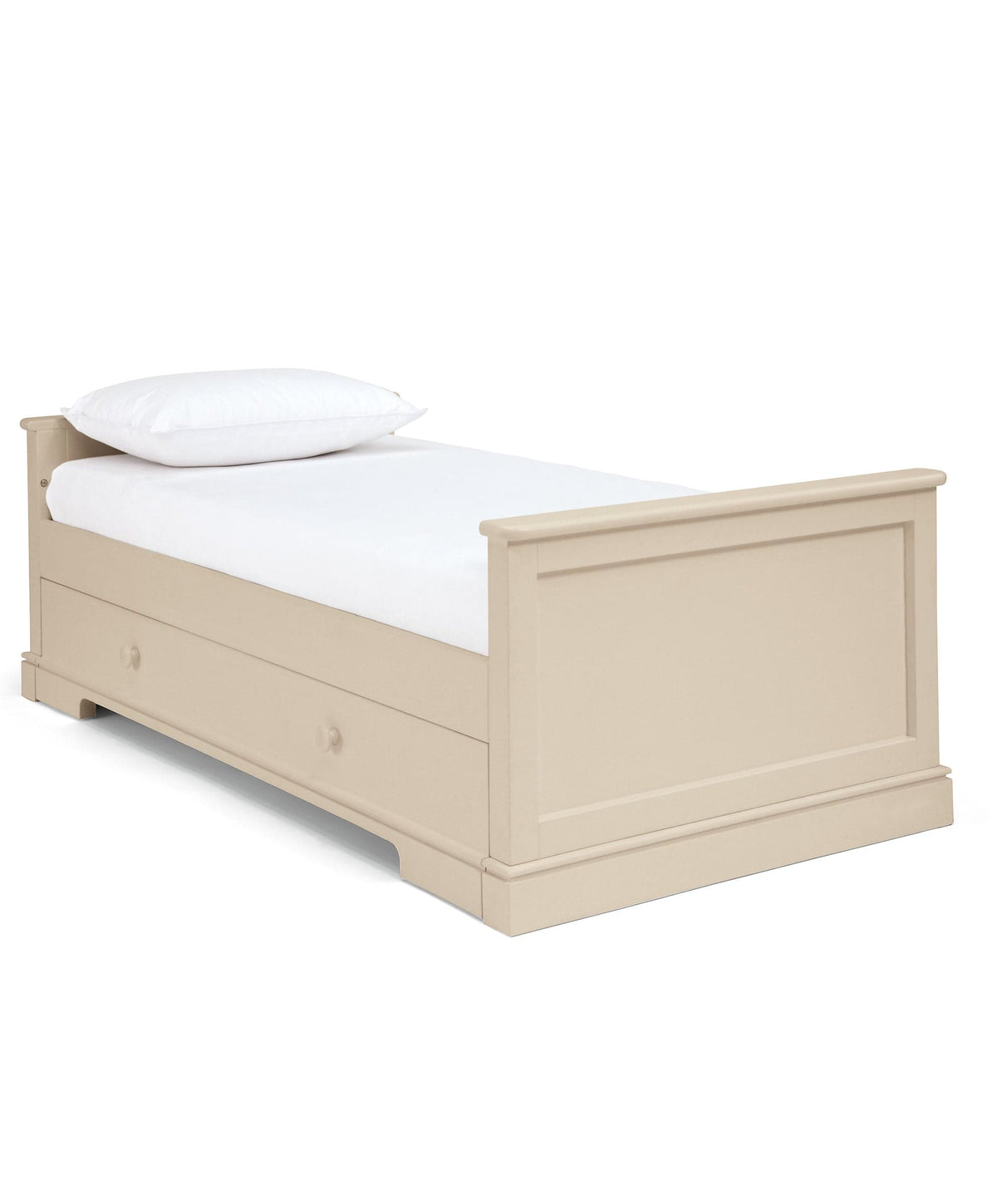 Mamas & Papas Cotbed Bundles Oxford Cotbed & Luxury Hybrid Twin Cotbed Mattress - Cashmere