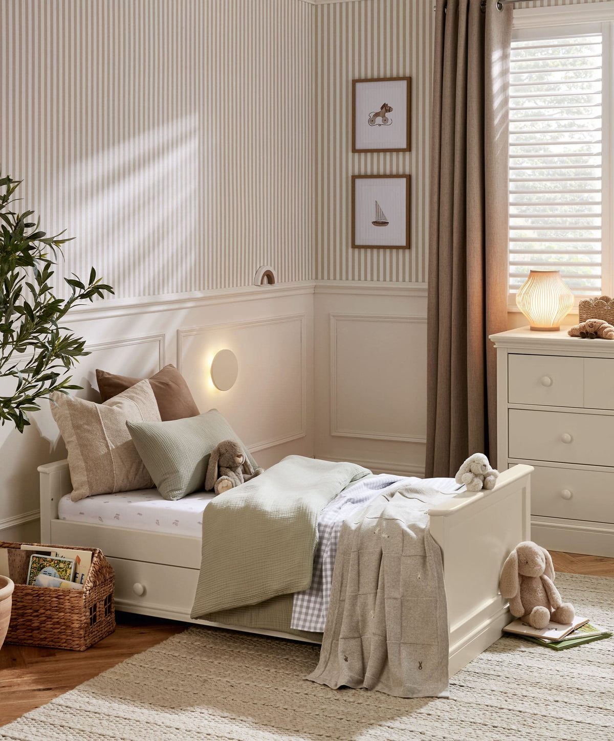 Mamas & Papas Cotbeds Oxford Cotbed - Cashmere