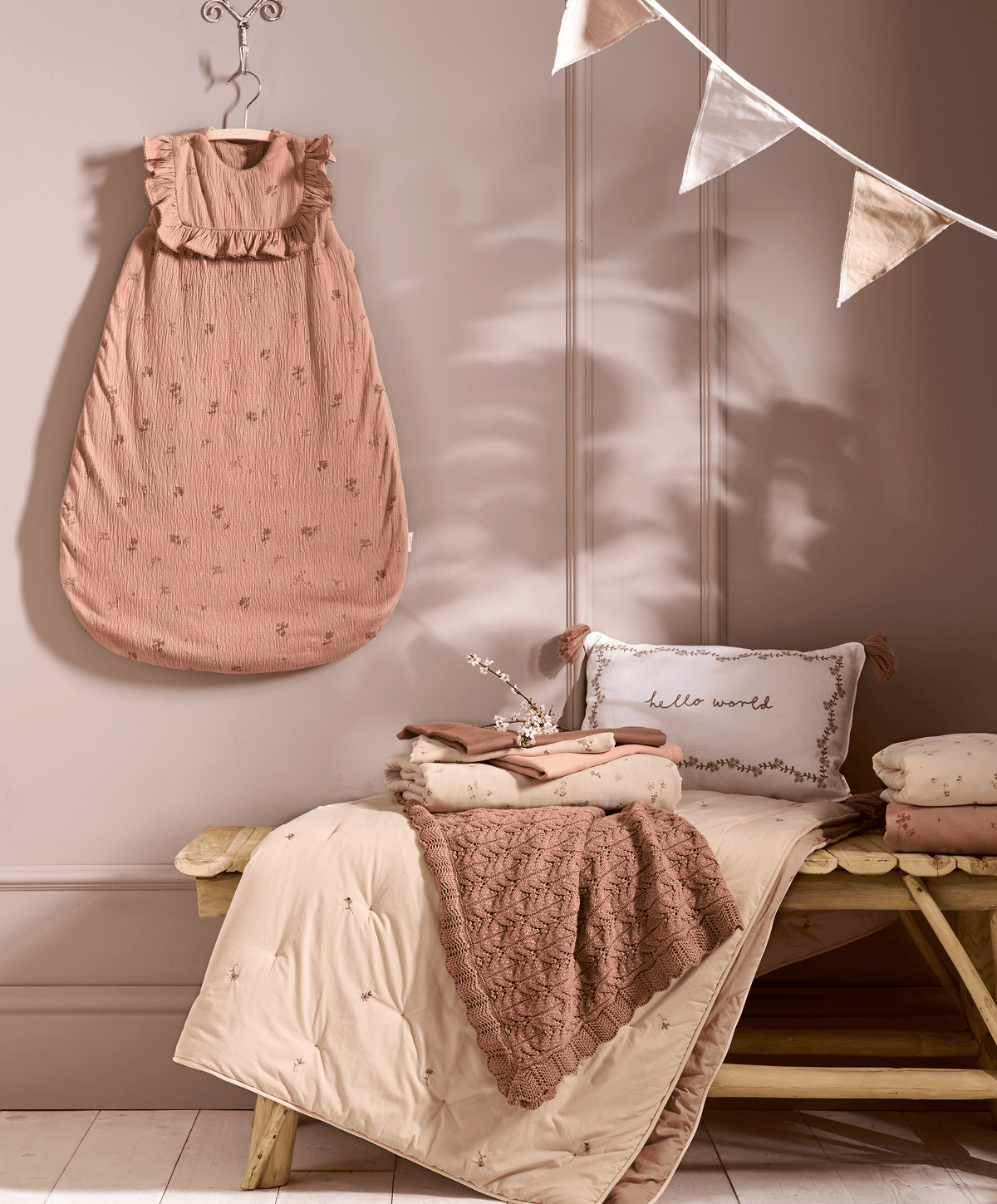 Mamas & Papas Dreampod Sleep Bags & Swaddling Dreampod 0-6 Months (2.5 Tog) - Welcome to the World Wildflower