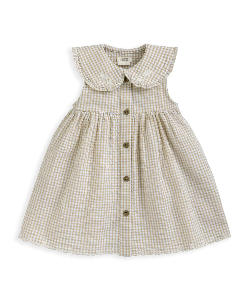 Gingham Dress Mamas & Papas UK Gingham Dress Mamas & Papas UK