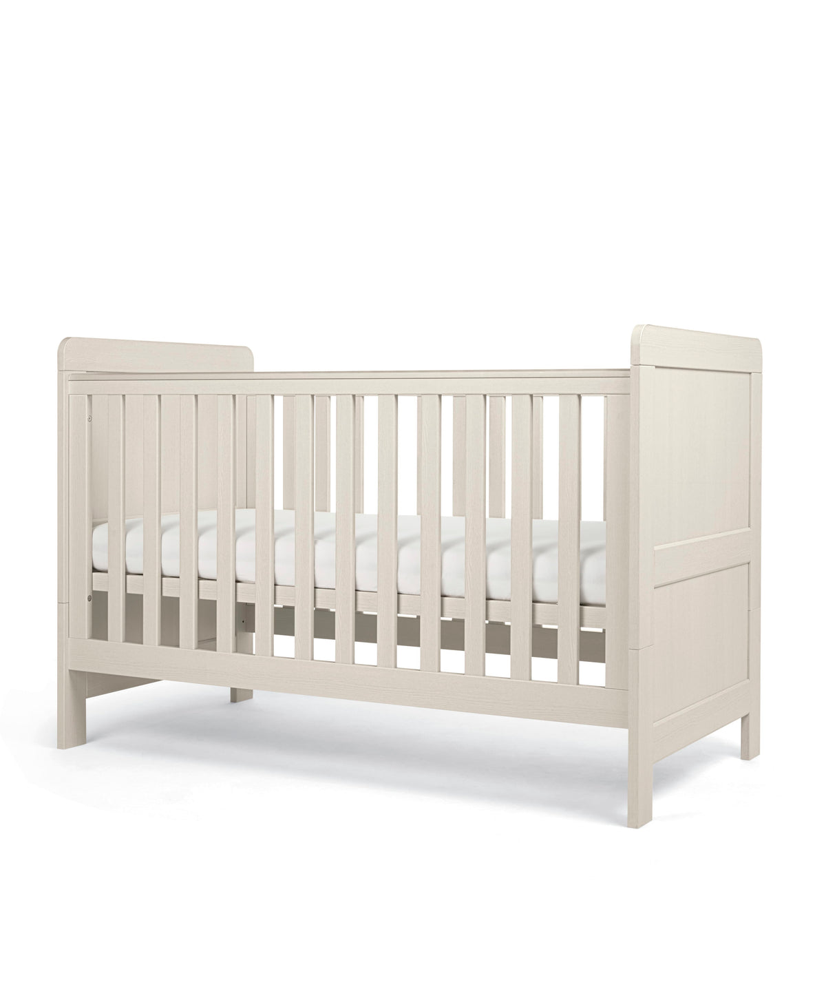 Mamas & Papas Furniture Sets Atlas 3 Piece Cotbed Range with Dresser Changer & Wardrobe - Stone
