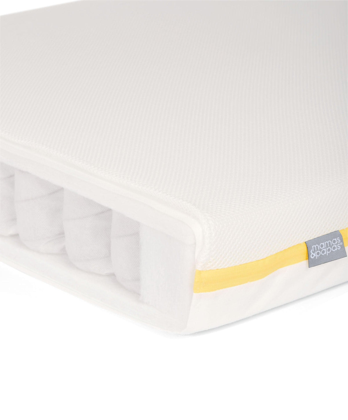 Mamas & Papas Furniture Sets Barton Cotbed with Essential Airflow Pocket Spring Cotbed Mattress Bundle