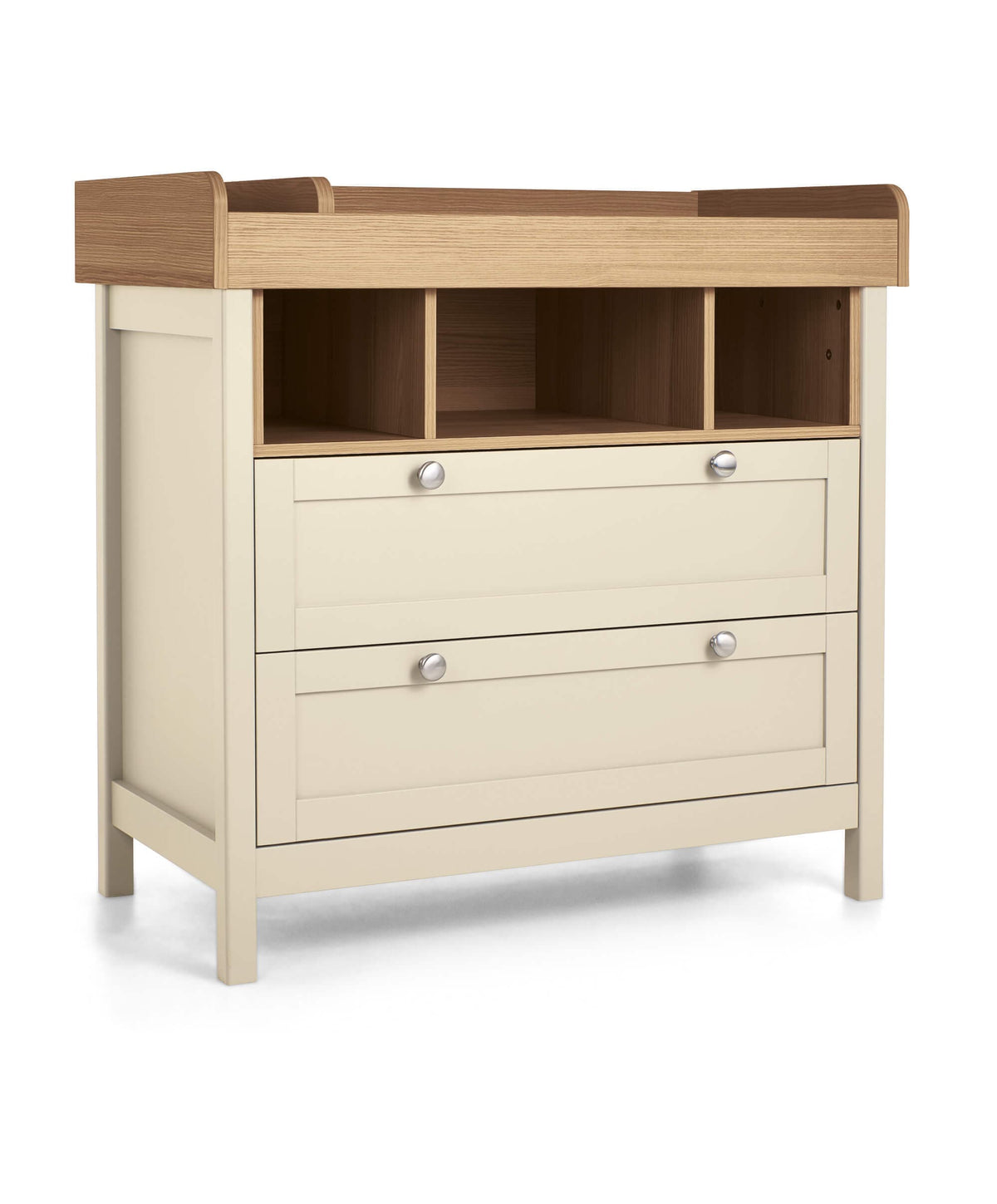 Mamas & Papas Furniture Sets Harwell 2 Piece Convertible Cot Set with Dresser Changer - Cashmere