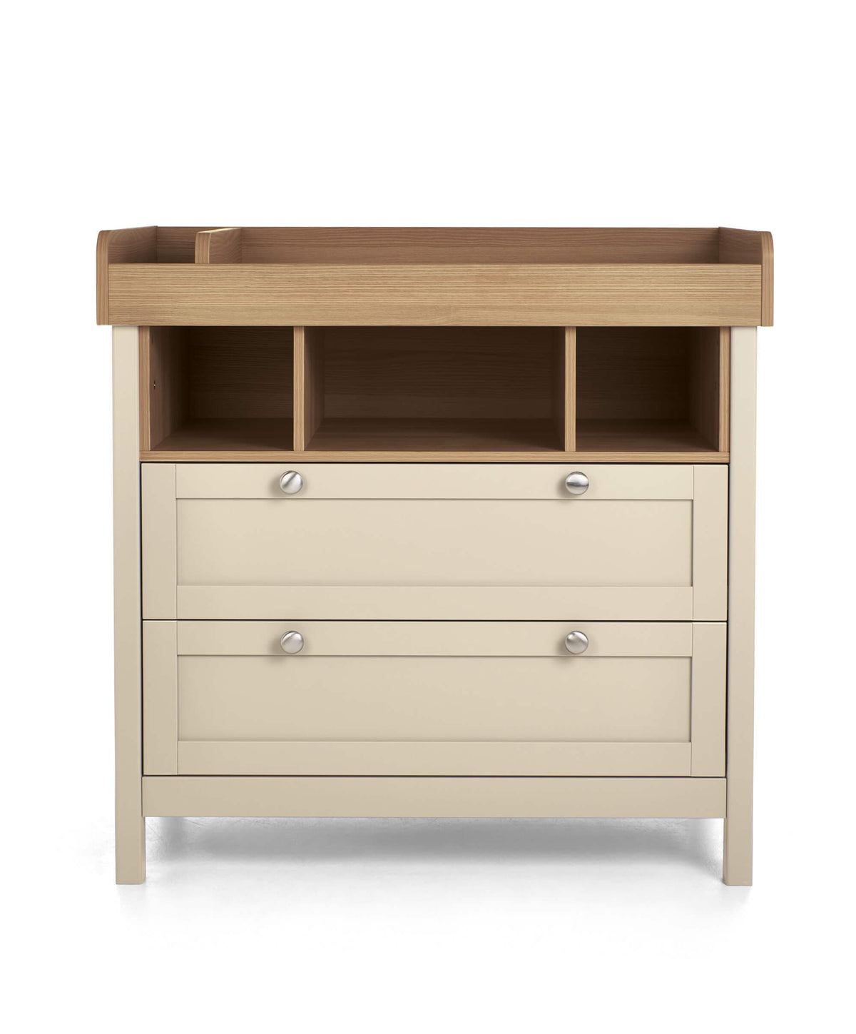 Mamas & Papas Furniture Sets Harwell 2 Piece Convertible Cot Set with Dresser Changer - Cashmere