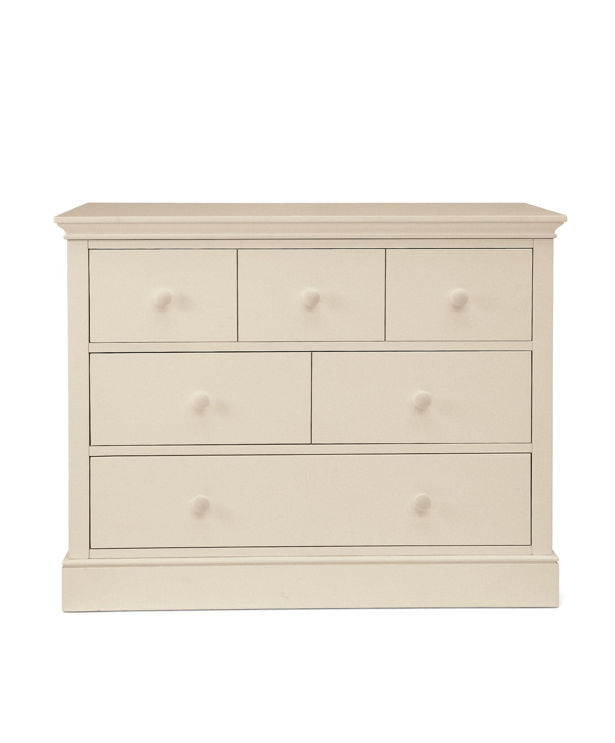Mamas & Papas Furniture Sets Oxford 3 Piece Cotbed Range with Dresser Changer & Wardrobe - Cashmere