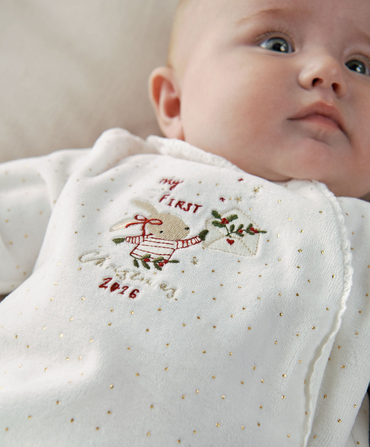 Mamas & Papas My First Christmas 2026 Bunny All In One