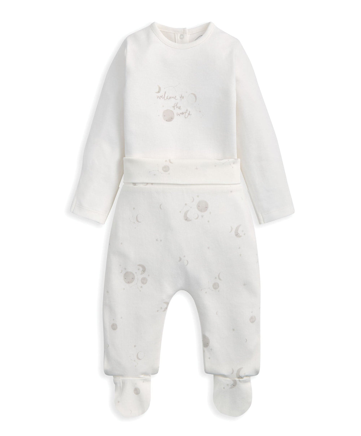 Mamas & Papas Outfits & Sets Bodysuit & Leggings Set (2 Pieces) – Night Sky