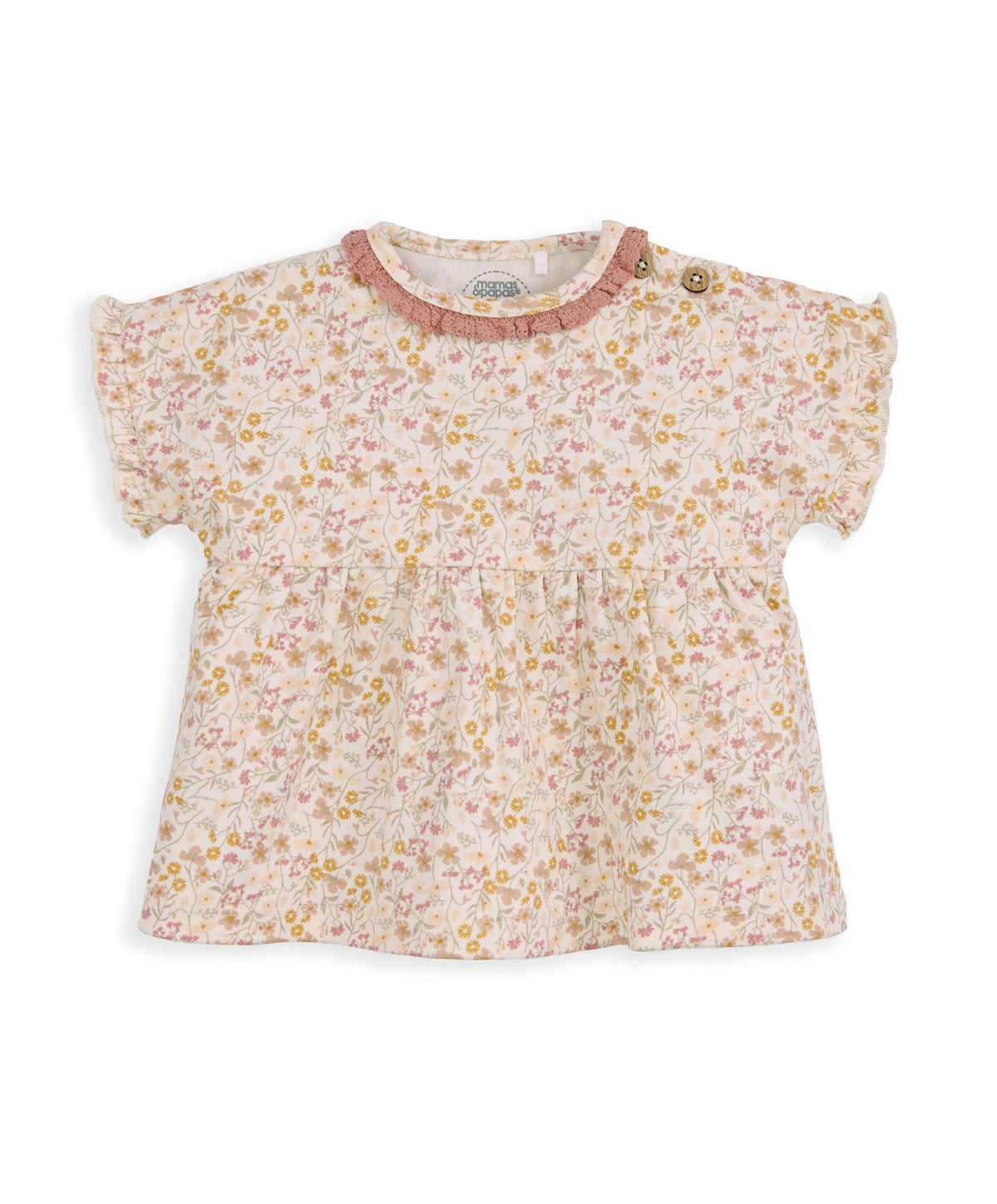 Mamas & Papas Outfits & Sets Ditsy T-Shirt & Leggings Outfit Set