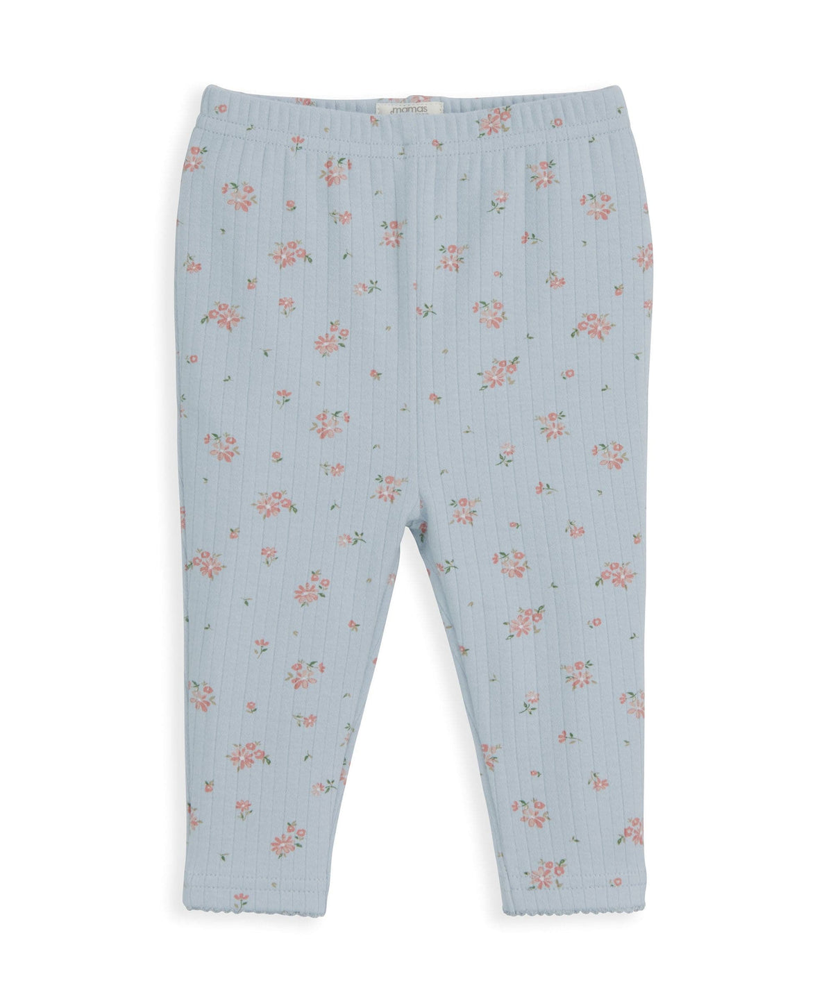 Mamas & Papas Outfits & Sets Floral Ribbed Top & Leggings Outfit Set