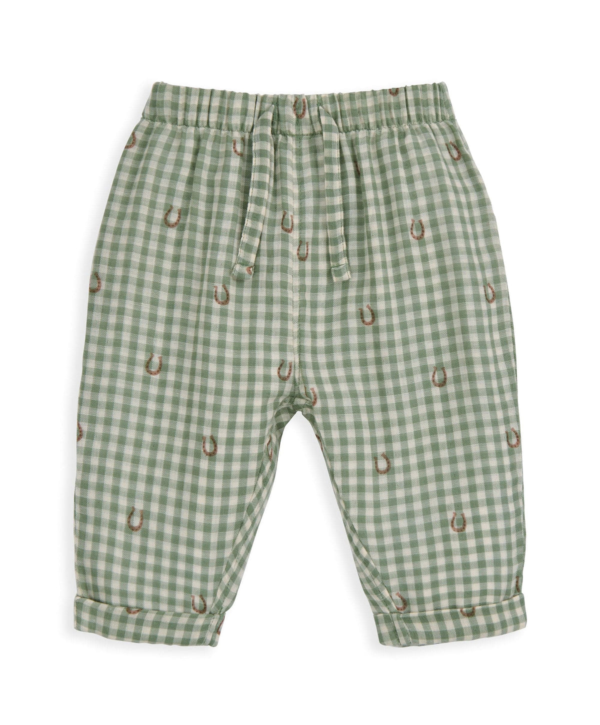 Mamas & Papas Outfits & Sets Gingham Jacket, Trousers & Bodysuit Set