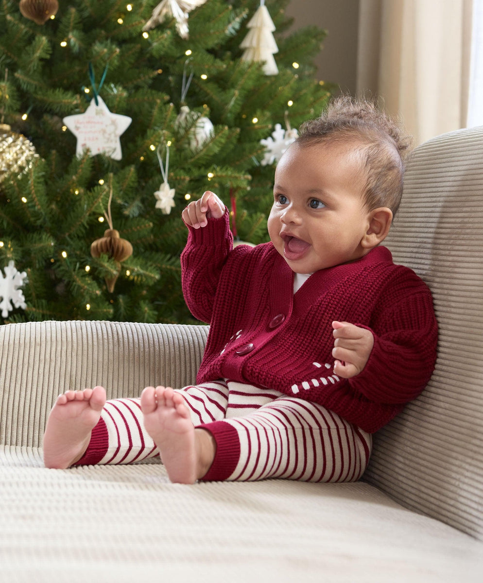 Ho Ho Ho Christmas Cardigan & Leggings Mamas & Papas UK