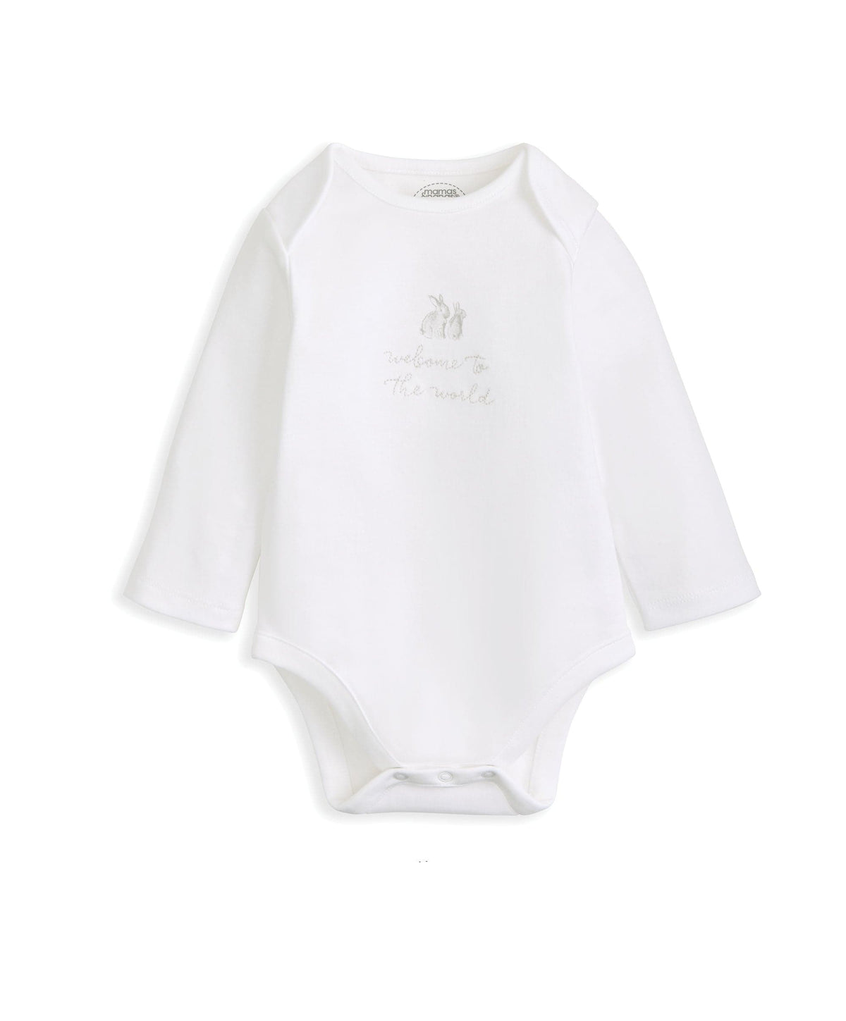 Mamas & Papas Outfits & Sets Quilted Jacket, Bodysuit & Bottoms Set (3 Pieces) – Bunny Print