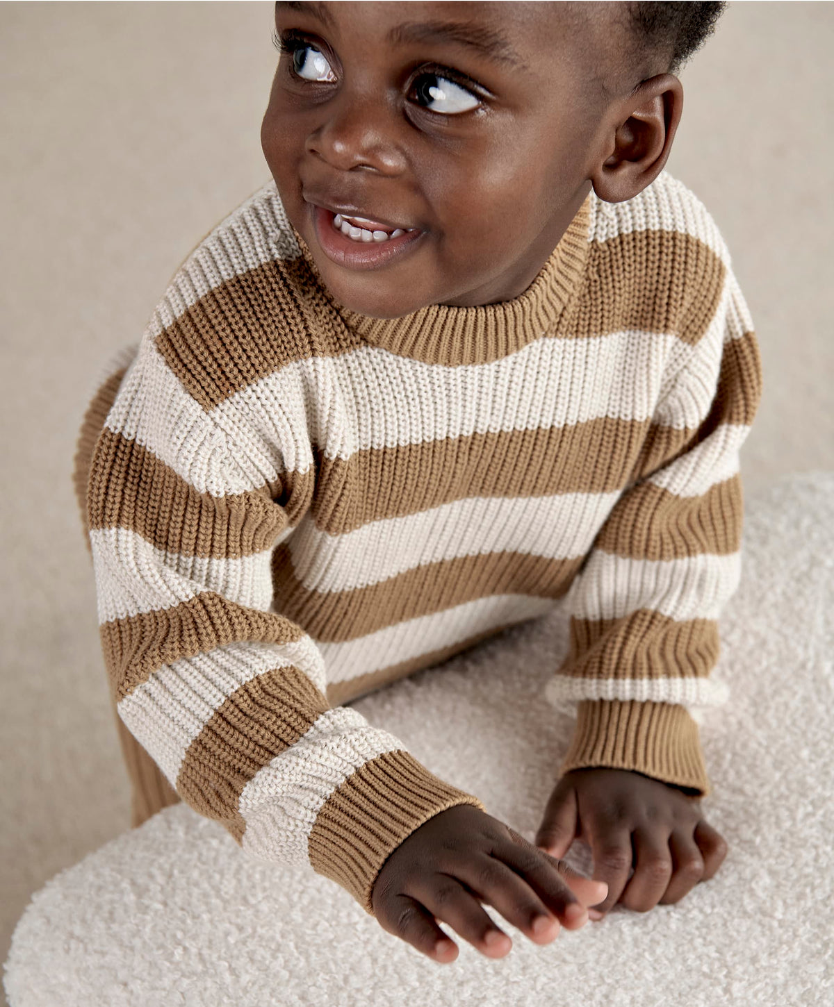 Mamas & Papas Outfits & Sets Stripe Knitted Jumper & Leggings Set
