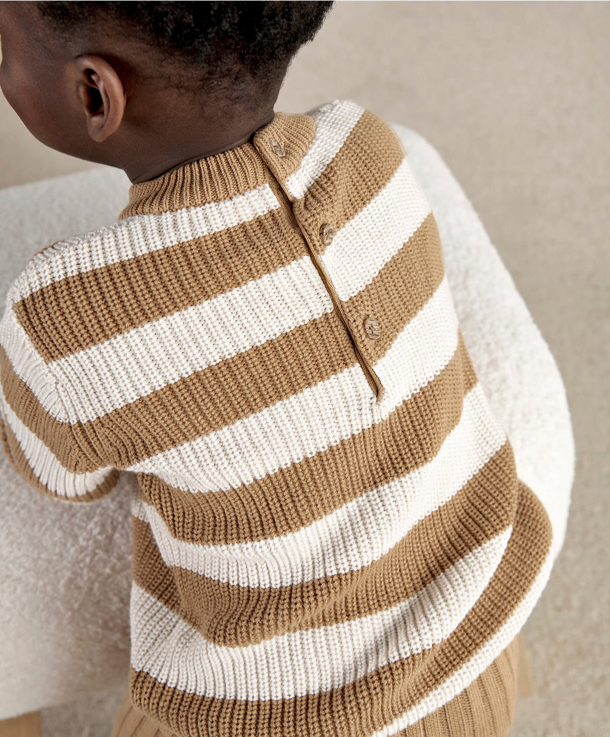 Mamas & Papas Outfits & Sets Stripe Knitted Jumper & Leggings Set